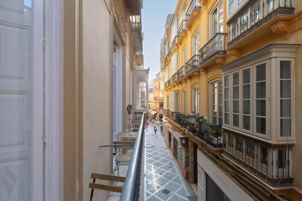 Puerta De Larios: Central Three-Bedroom Apartment With Balconies And Patio Малага Экстерьер фото